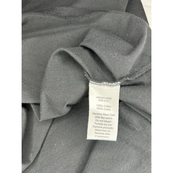 ATM Anthony Thomas Melillo Shirt Mens XXL  2X Tee Black Long Sleeve Casual Soft - Picture 6 of 9